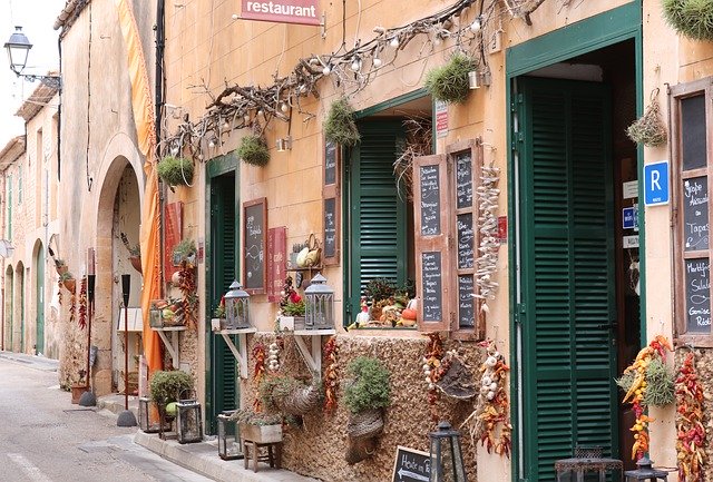 Mediterranean Alley in Spain